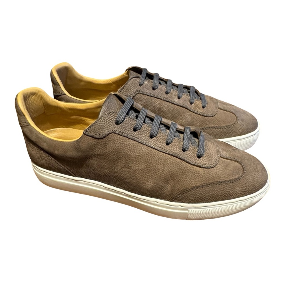 Brunello Cucinelli Leather Men's Sneakers 43 - Picture 2 of 5